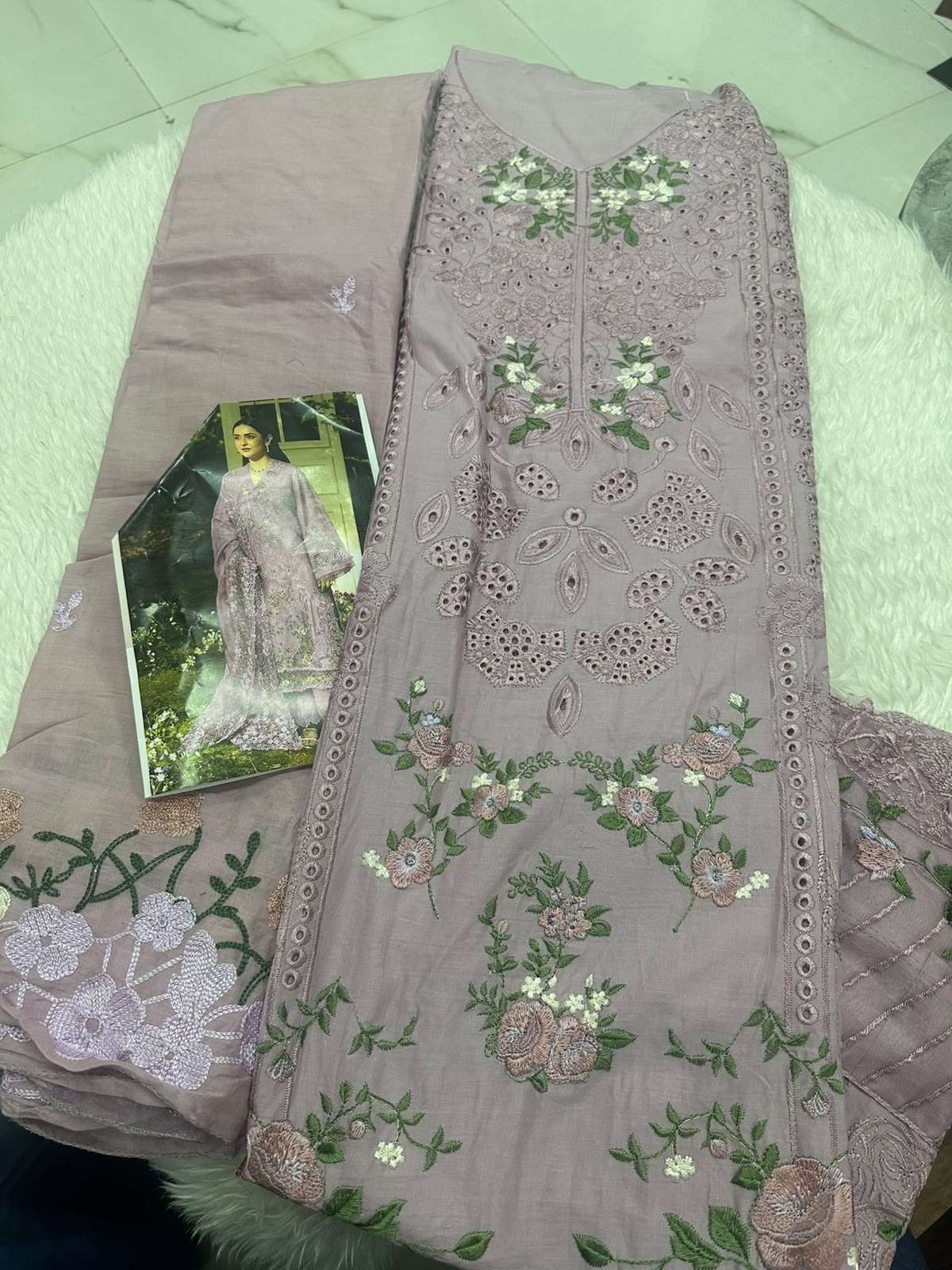 Falah Premium Cotton Collection Code - 50222 by Falah Designer Suits - 05