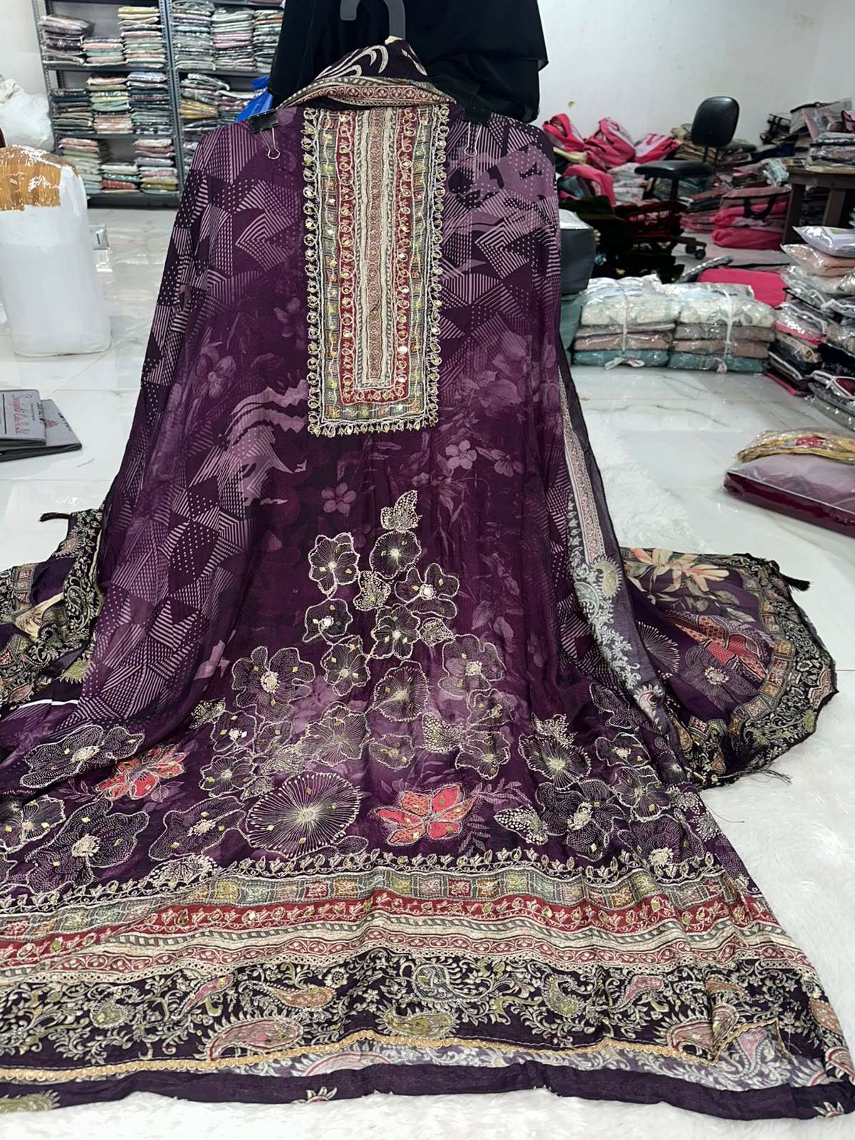 Falah Premium Maslin Collection Code - 50223 by Falah Designer Suits - 05