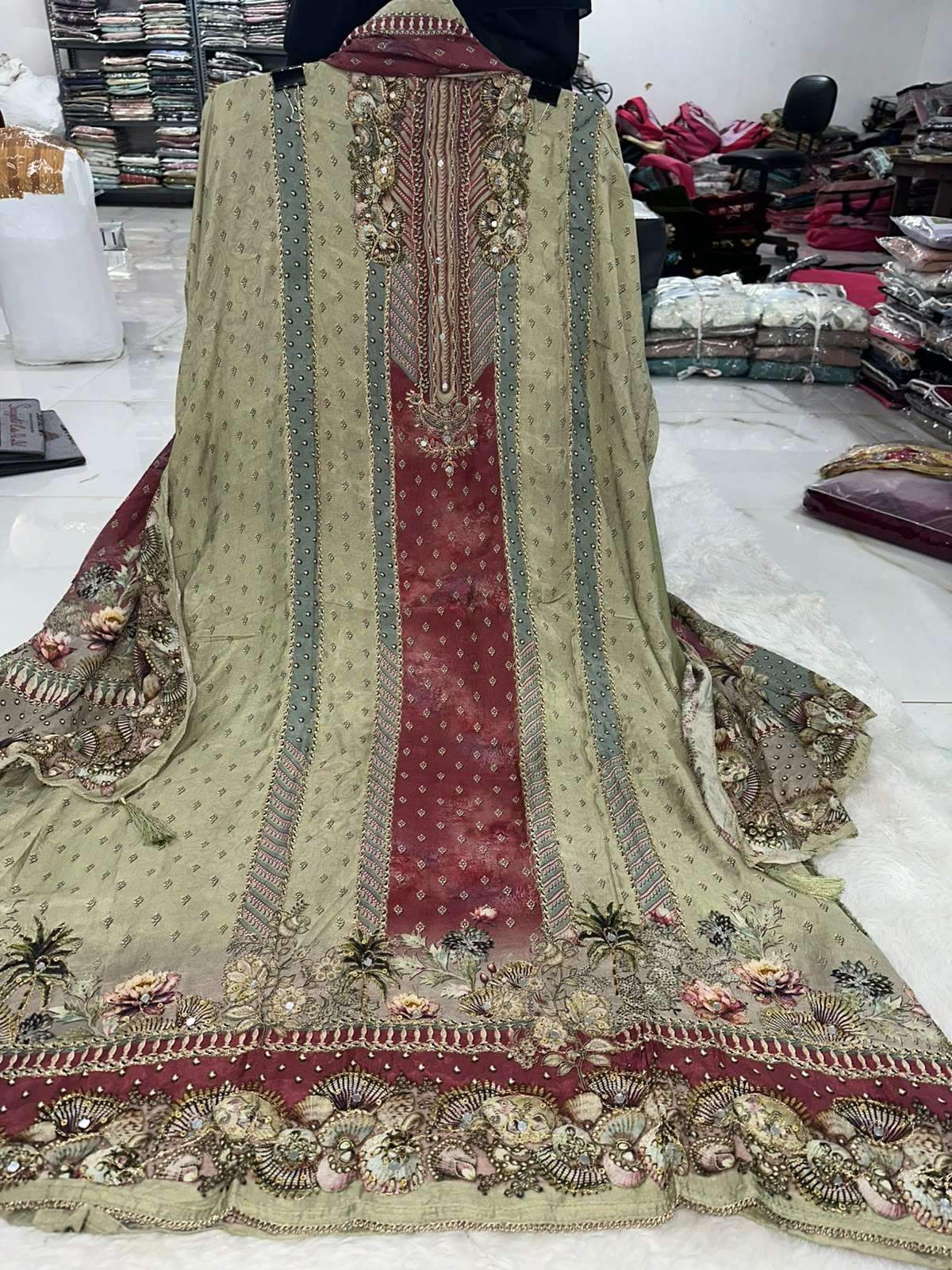 Falah Premium Maslin Collection Code - 50224 by Falah Designer Suits - 01