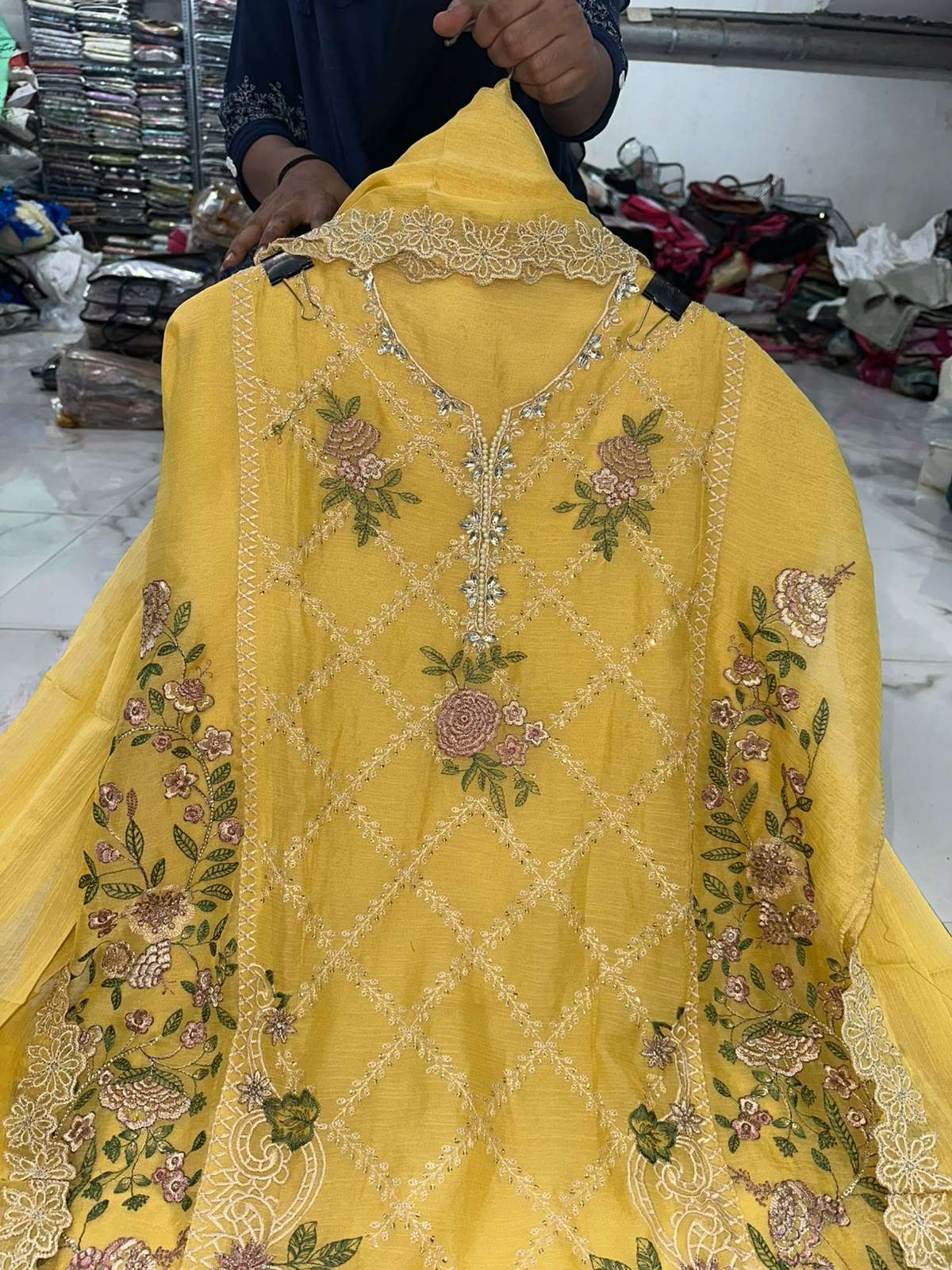 Falah Premium Party Wear Collection Code - 50193 By Falah Designer Suits - 08
