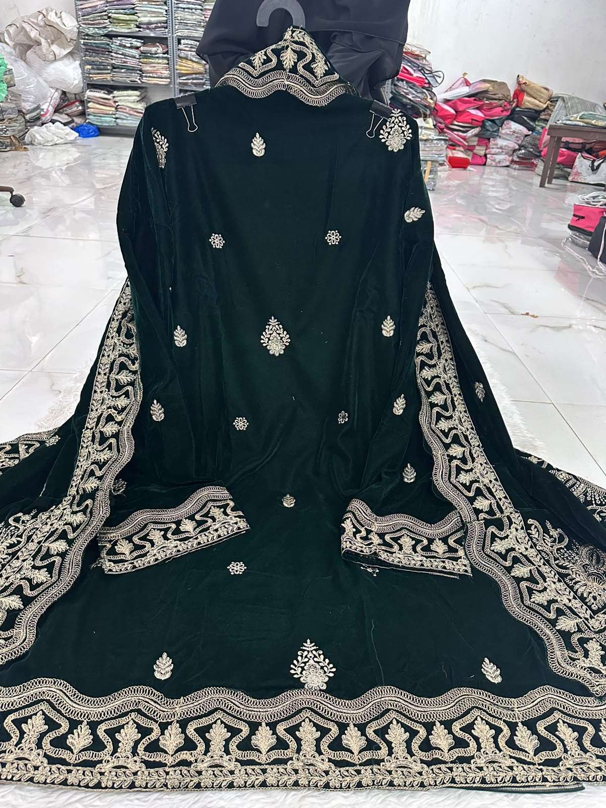 Falah Premium Velvet Collection Code NOP395 By Falah Designer Suits - 08