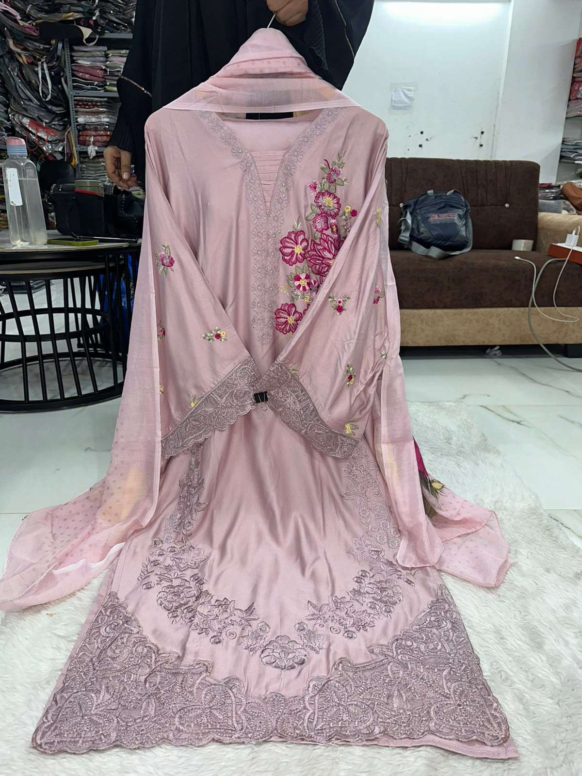 Kaftan Premium Collection - A Delicate Bloom of Elegance Code -: RTW07-10 by RTW-06