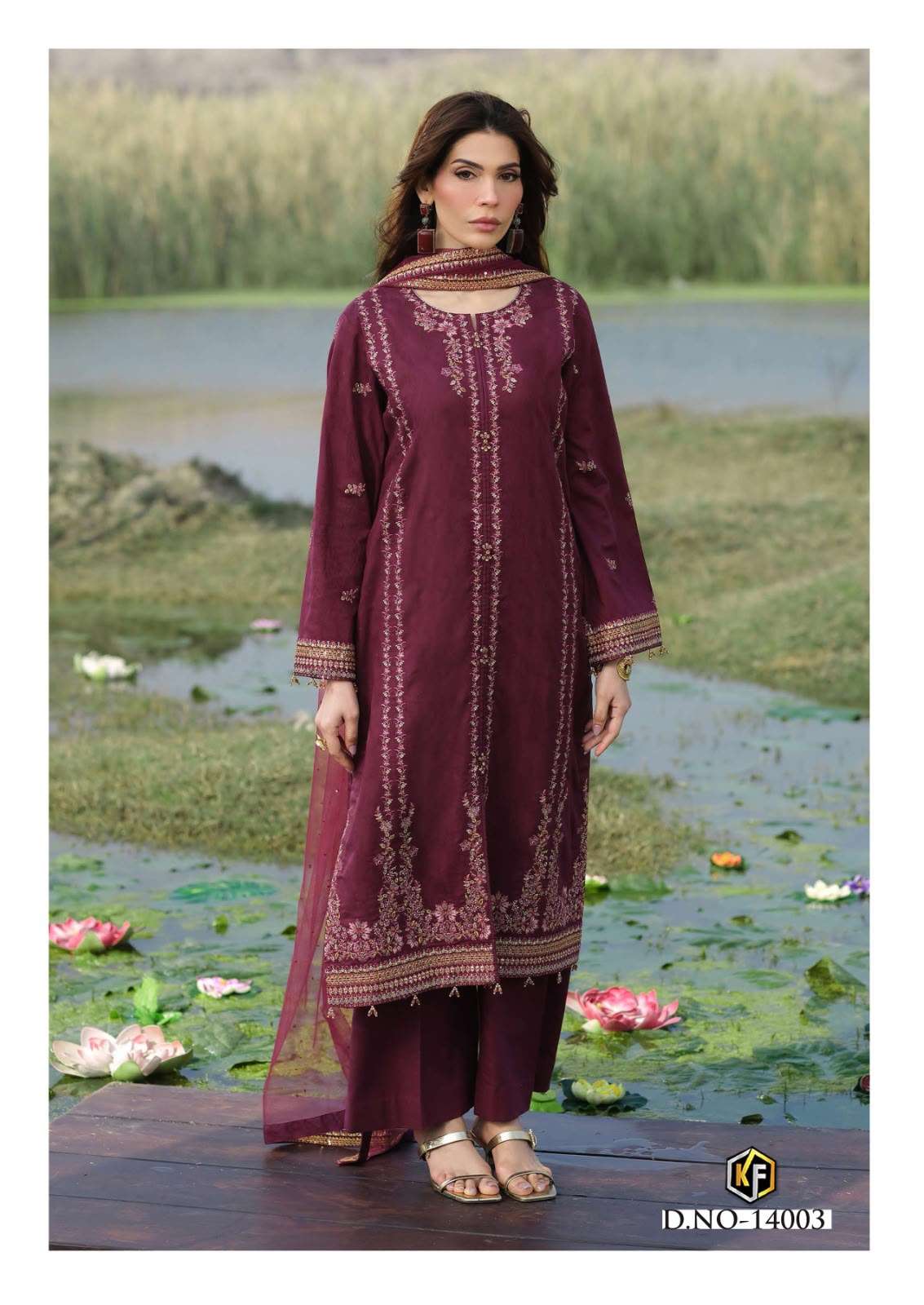 KANEEZ HEAVY COTTON LUXURY COLLECTION VOL- 14 BY KEVAL FAB - 03