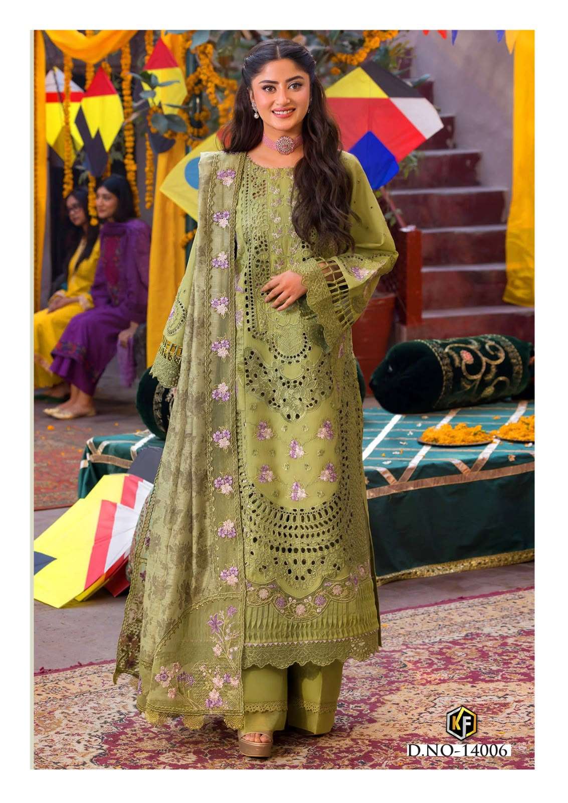 KANEEZ HEAVY COTTON LUXURY COLLECTION VOL- 14 BY KEVAL FAB - 06