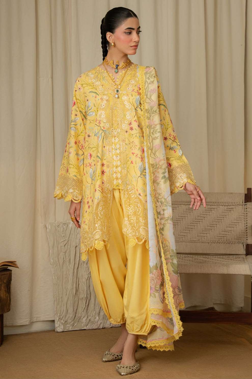 LUXE LINEN COLLECTION BY AABYAAN PRINT - 09