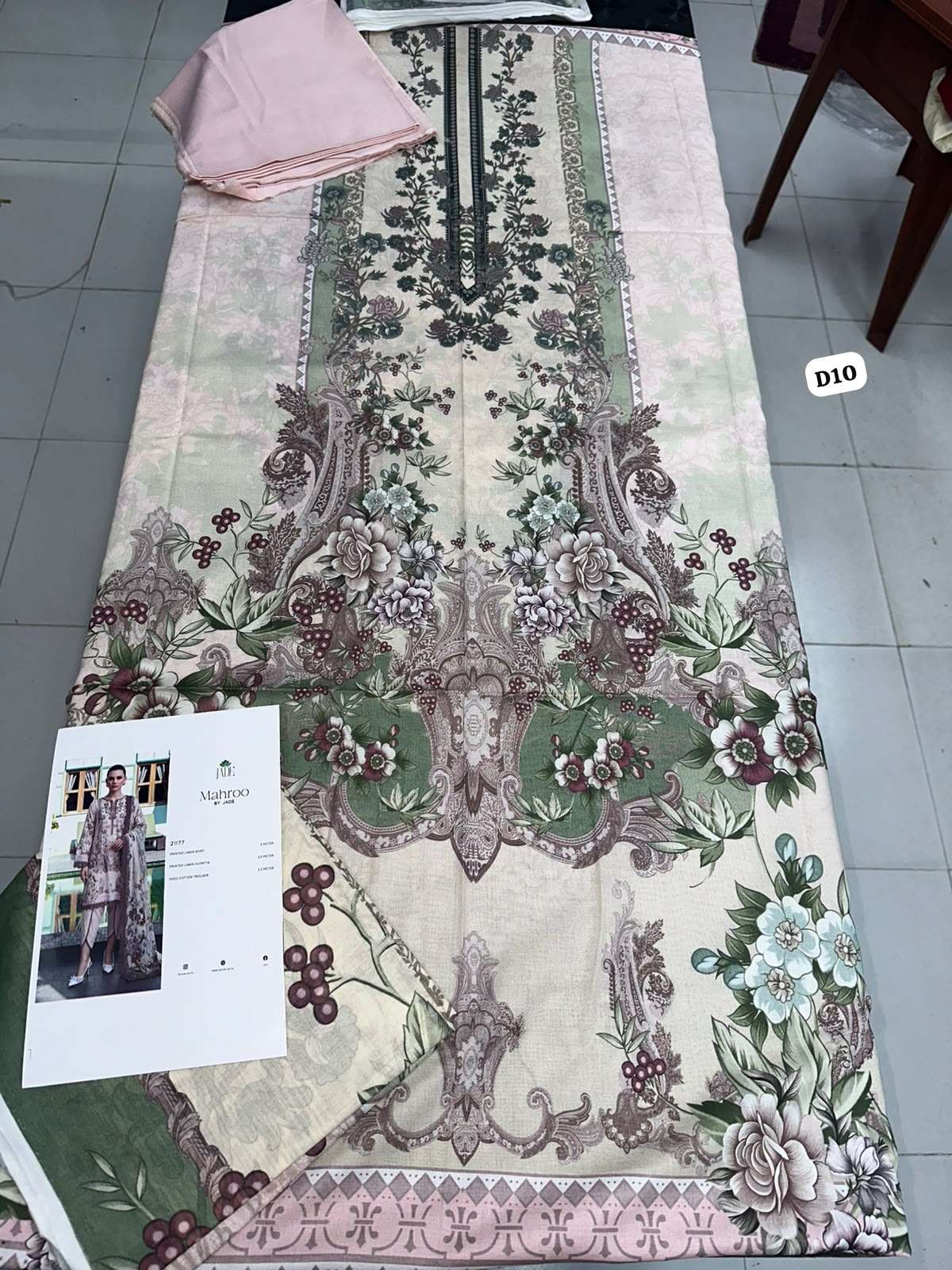 MAHROO PRINTED LAWN COLLECTION OPEN PICS BY JADE - 06
