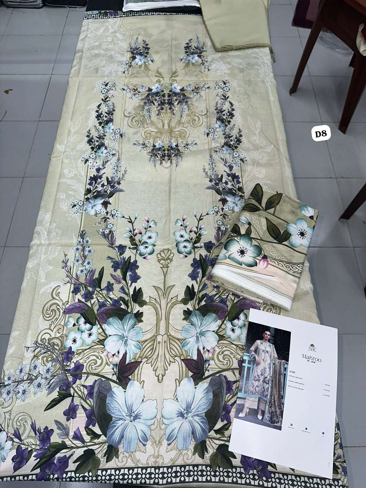 MAHROO PRINTED LAWN COLLECTION OPEN PICS BY JADE - 09
