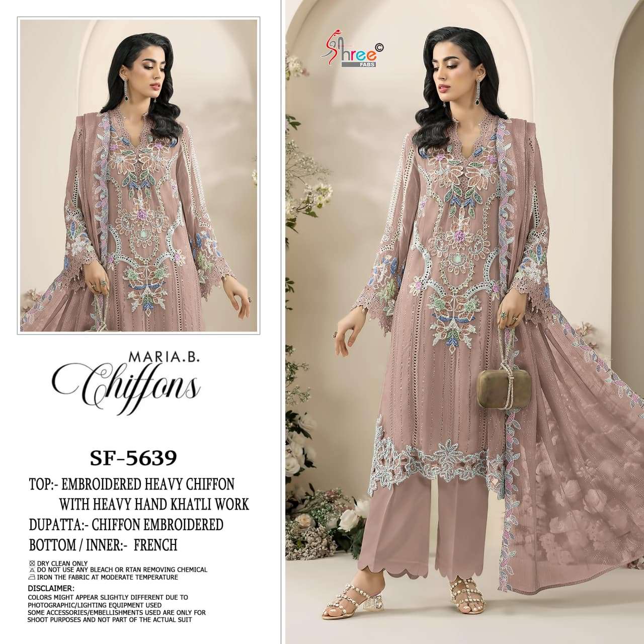 MARIA B CHIFFONS D NO. SF - 5639 BY SHREE FABS - 01