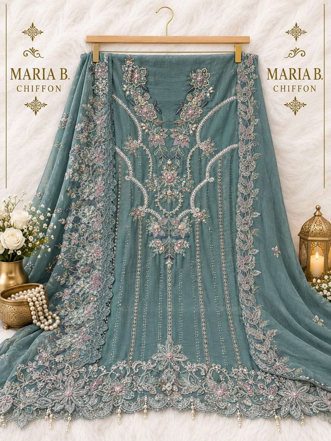MARIA B CHIFFONS D NO. SF - 5639 BY SHREE FABS - 06