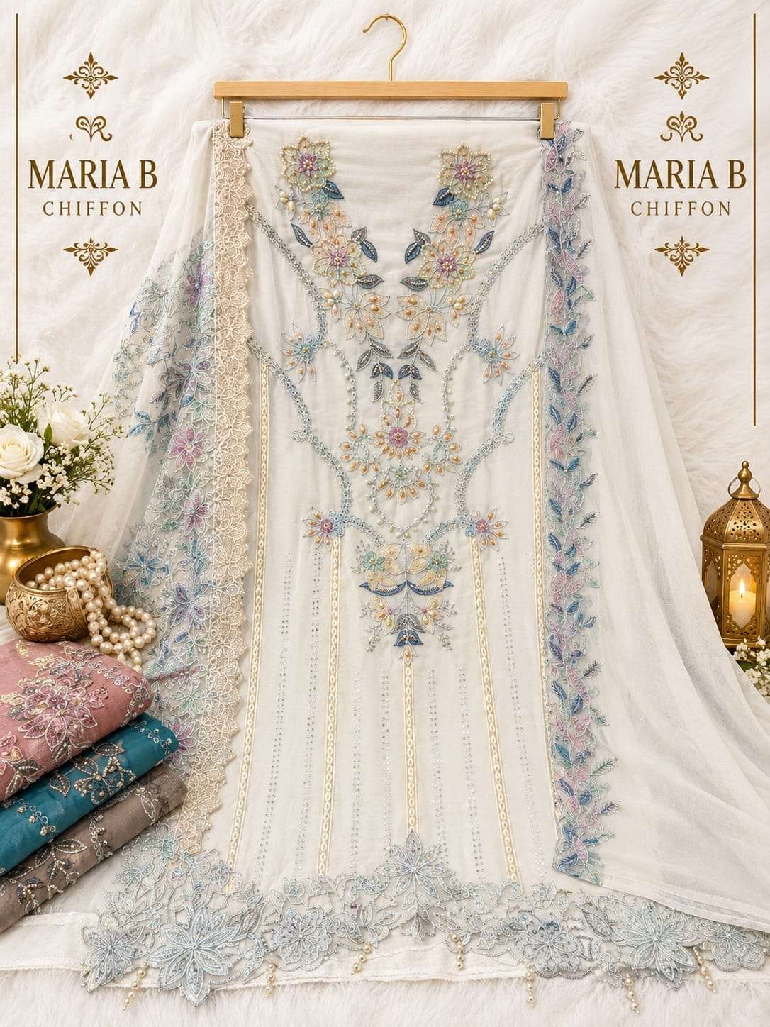 MARIA B CHIFFONS D NO. SF - 5639 BY SHREE FABS - 07