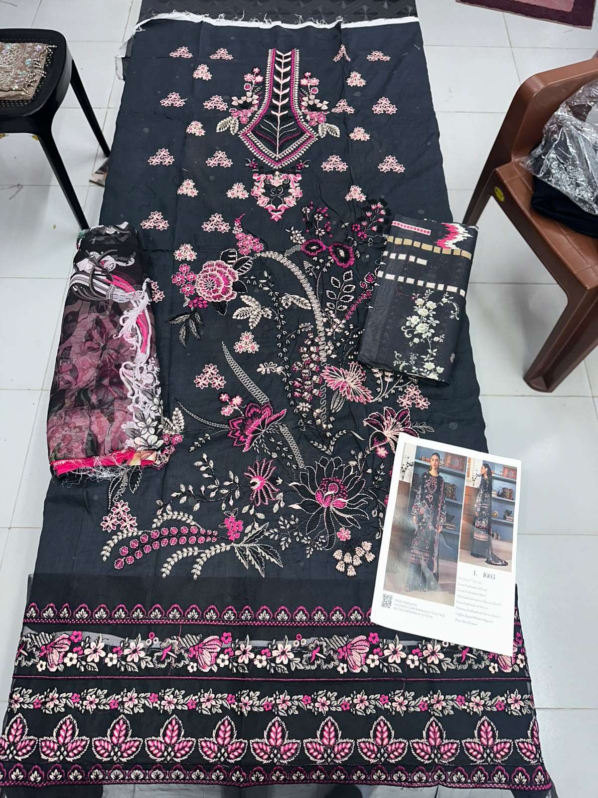 MASHAAL LUXURY LAWN VOL 16 by RAMSHA-02