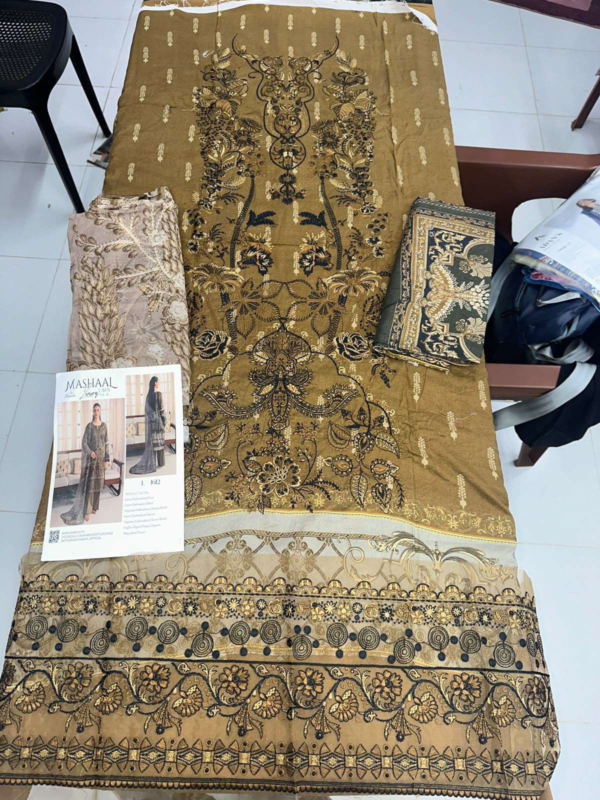 MASHAAL LUXURY LAWN VOL - 16 BY RAMSHA - 02