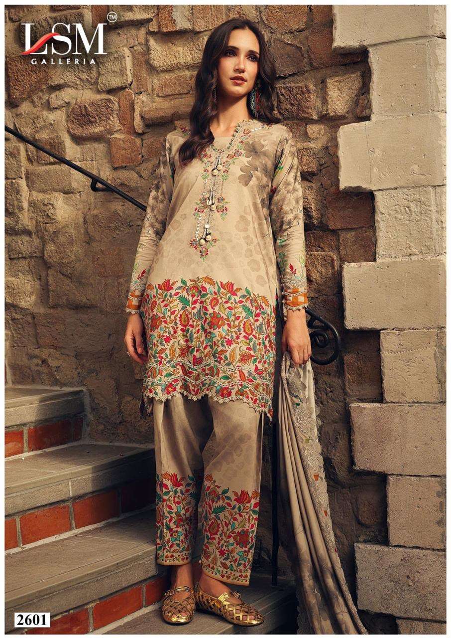 PARIAN DREAM HEAVY LUXURY LAWN COLLECTION VOL - 26 BY LSM GALLERIA - 01