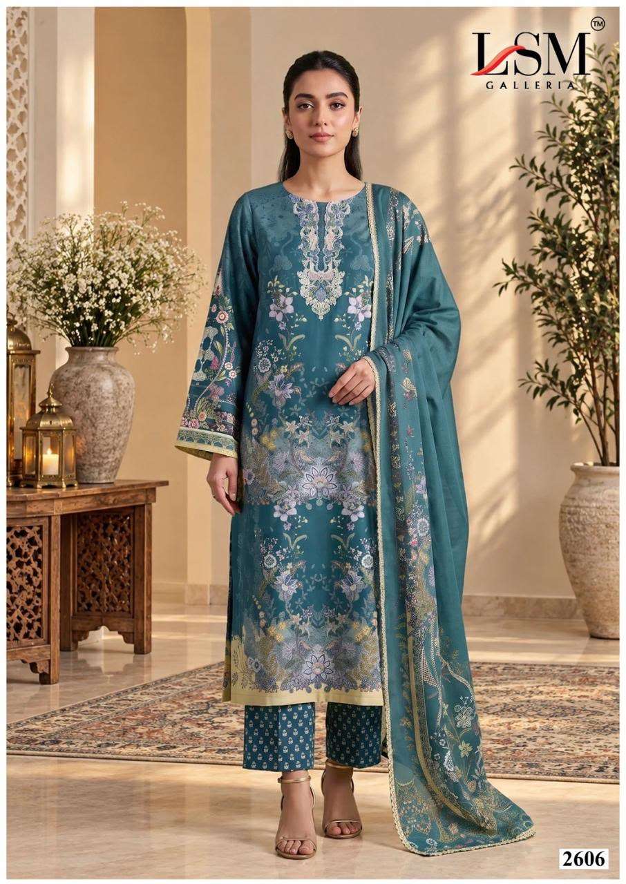 PARIAN DREAM HEAVY LUXURY LAWN COLLECTION VOL - 26 BY LSM GALLERIA - 06