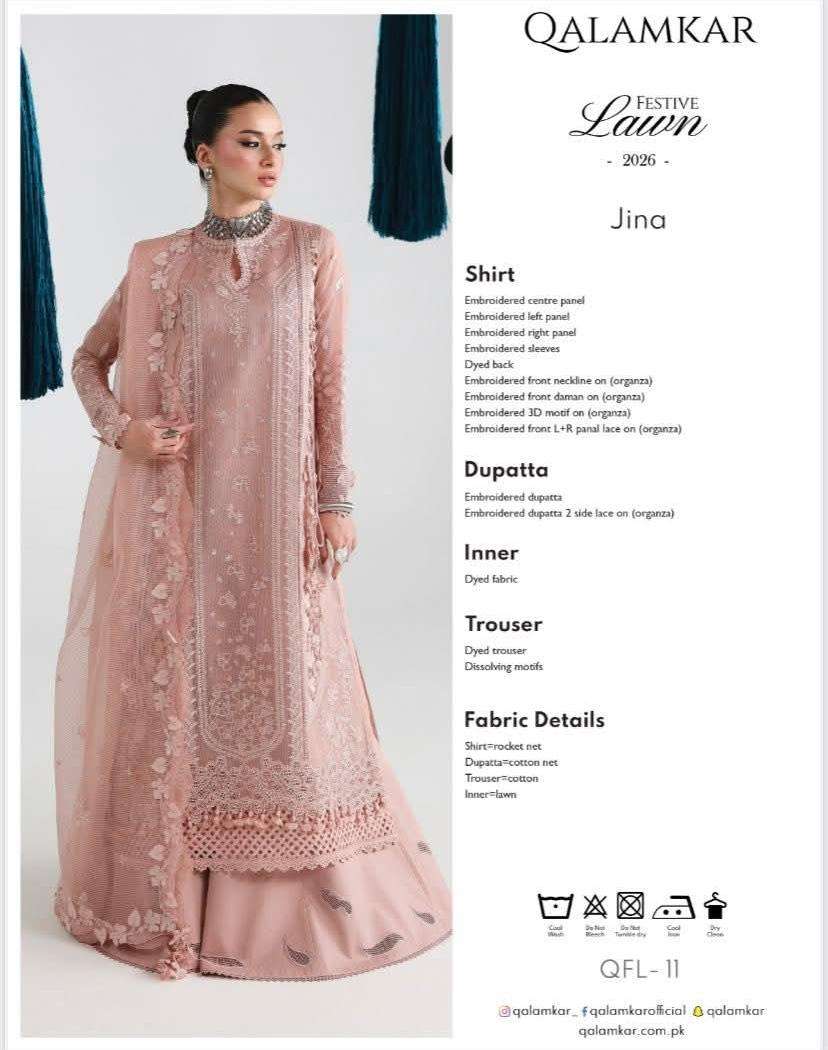 Qalamkar Festive Lawn Collection 2026-09
