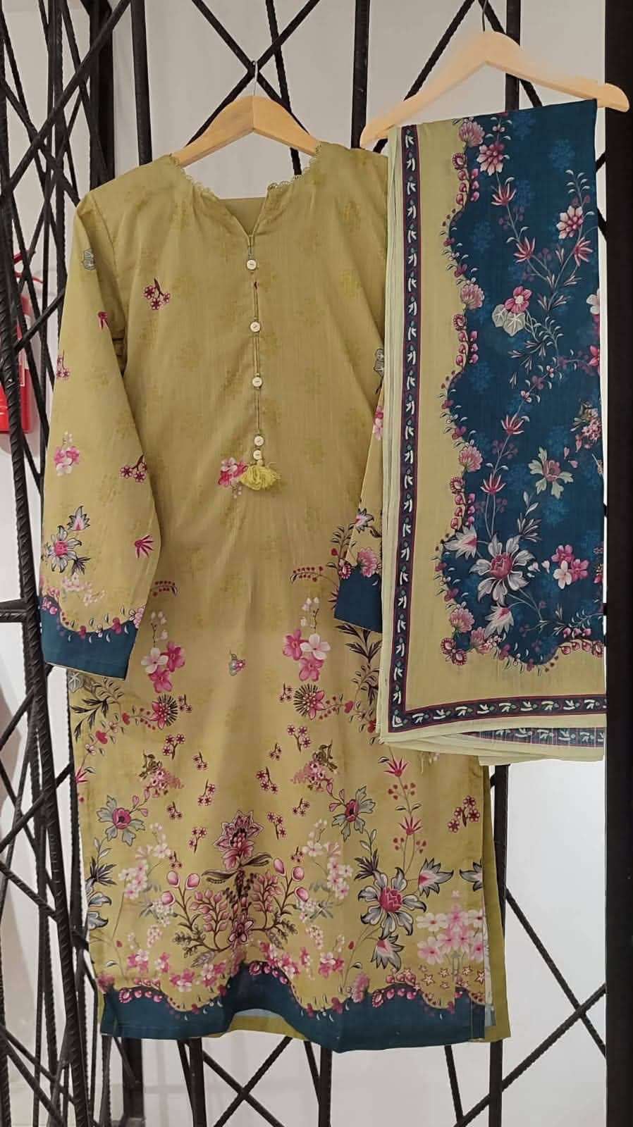 READY TO WEAR PRINTED LAWN COLLECTION BY SADABAHAR - 01