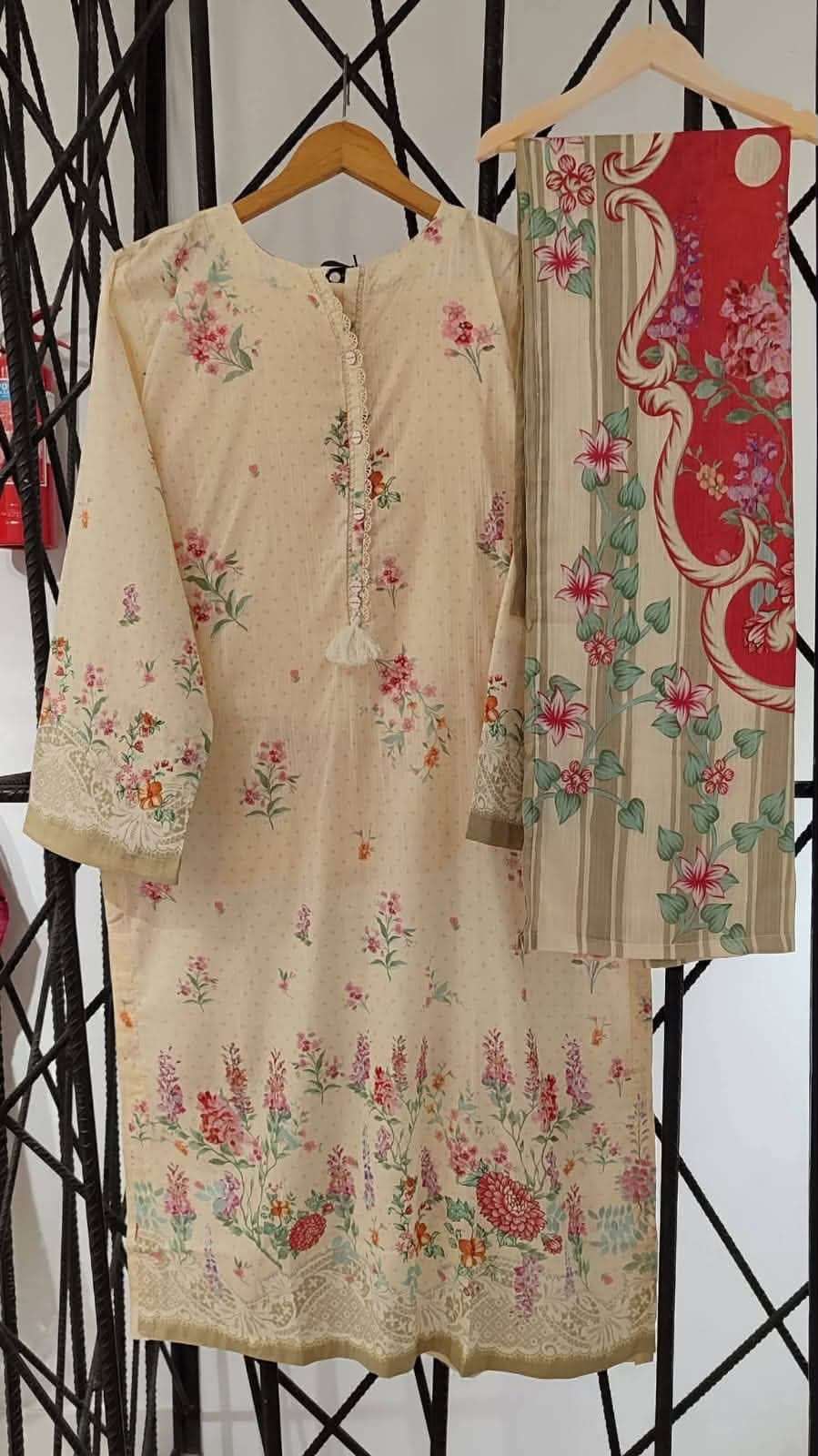 READY TO WEAR PRINTED LAWN COLLECTION BY SADABAHAR - 06
