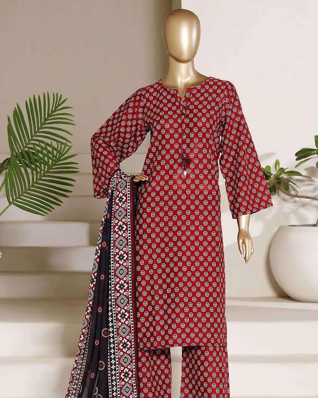 READY TO WEAR PRINTED LAWN COLLECTION VOL - 13 BY SADABAHAR - 07