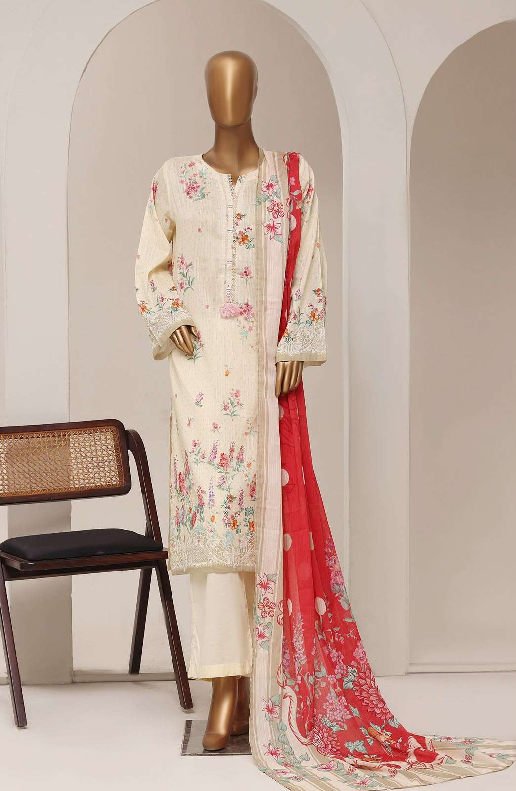 READY TO WEAR PRINTED LAWN COLLECTION VOL - 13 BY SADABAHAR - 08