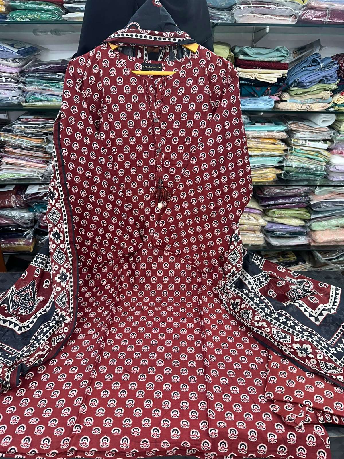 READY TO WEAR PRINTED LAWN COLLECTION VOL - 13 OPEN PICS BY SADABAHAR - 01