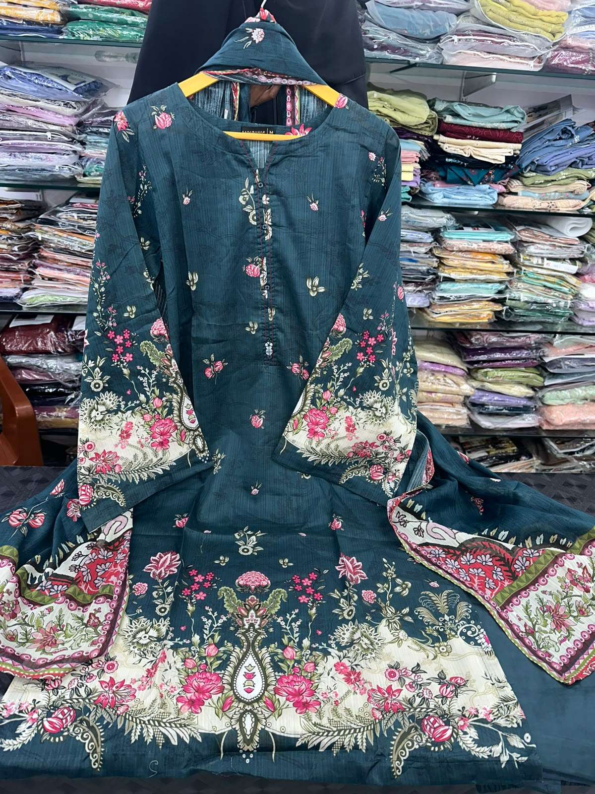 READY TO WEAR PRINTED LAWN COLLECTION VOL - 13 OPEN PICS BY SADABAHAR - 06