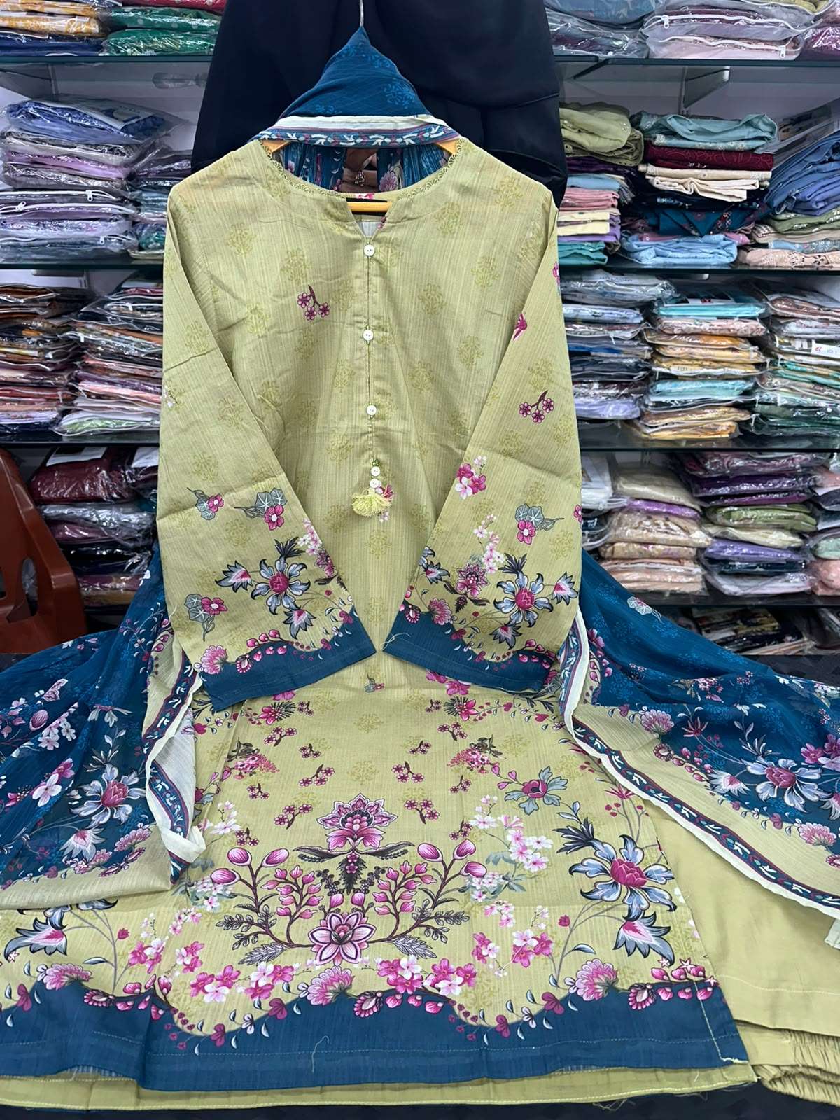 READY TO WEAR PRINTED LAWN COLLECTION VOL - 13 OPEN PICS BY SADABAHAR - 07