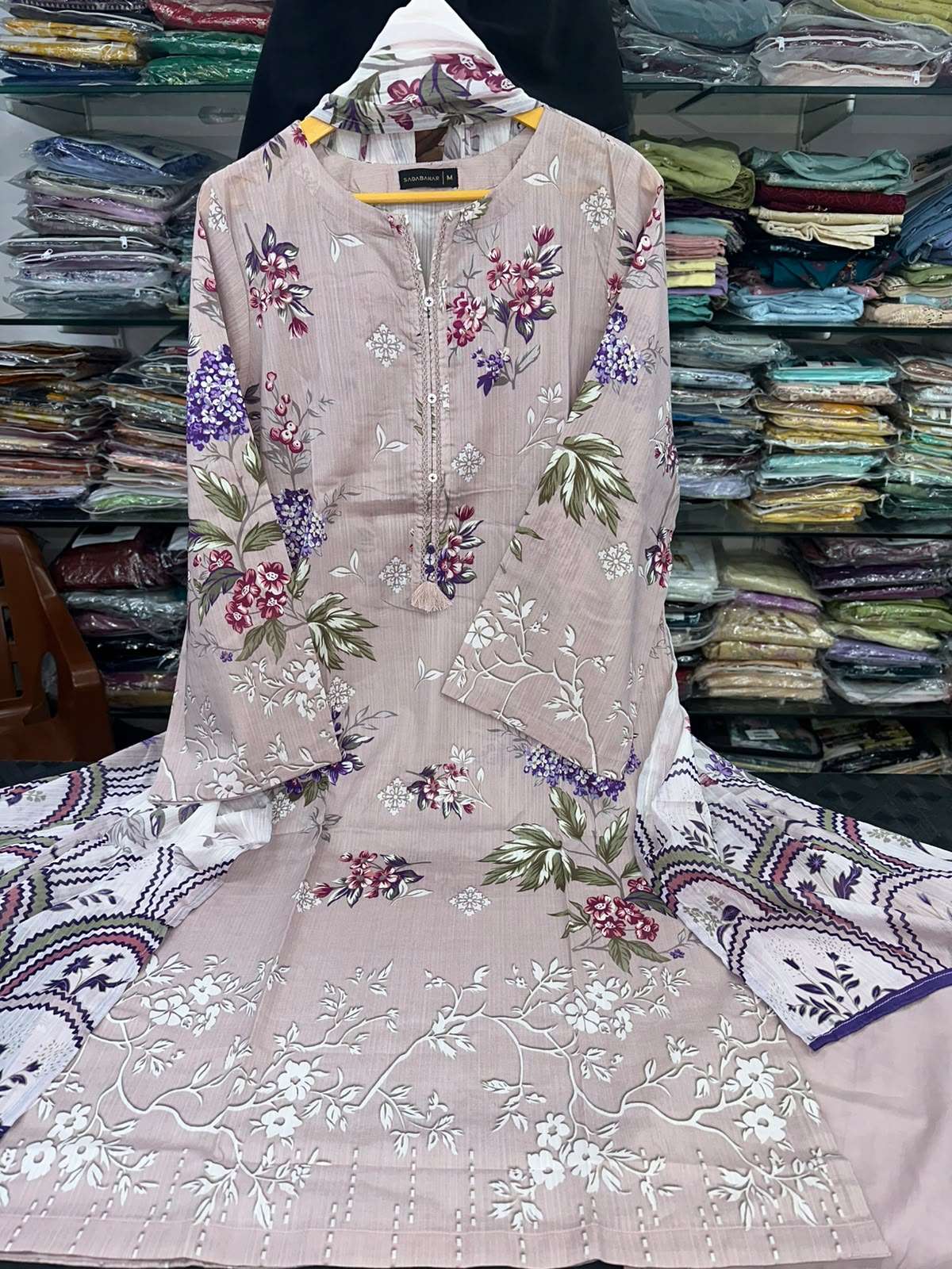 READY TO WEAR PRINTED LAWN COLLECTION VOL - 13 OPEN PICS BY SADABAHAR - 08
