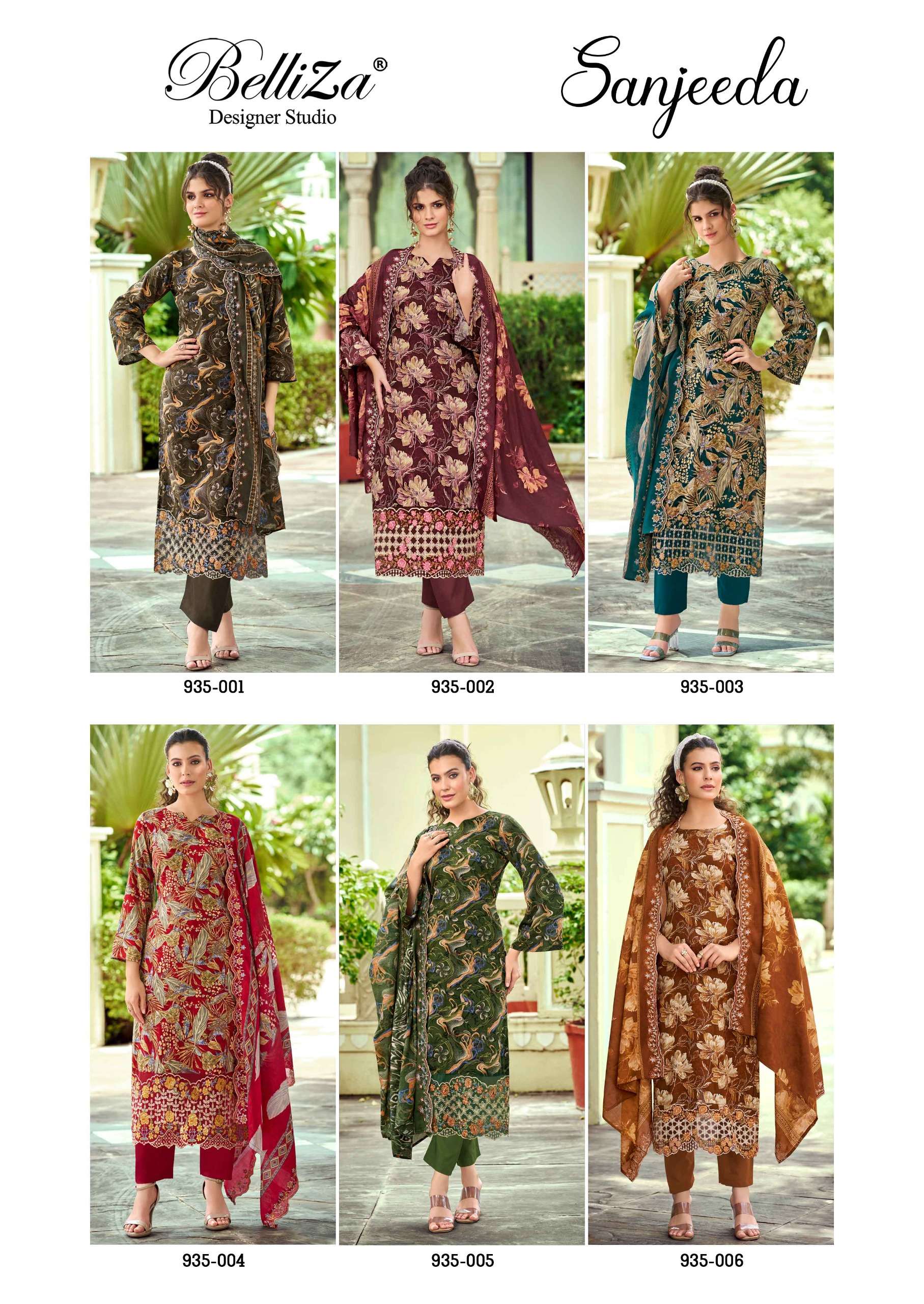 SANJEEDA BY BELLIZA - 01 - 06
