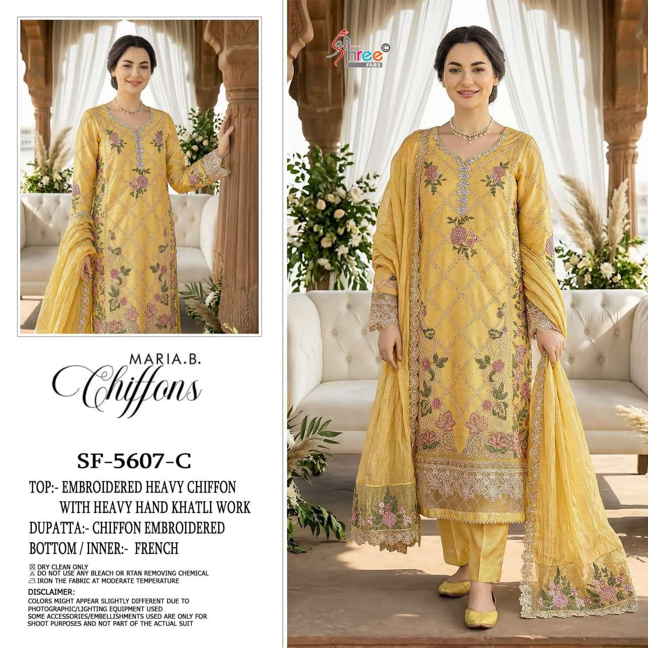SF 5608 Maria b Chiffon by Shree-02