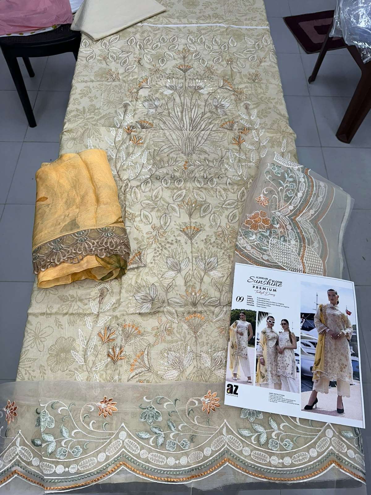 SUNSHINE BLOOM PREMIUM EDITION TURKISH STORIES BY AL ZOHAIB TEXTILES - 04