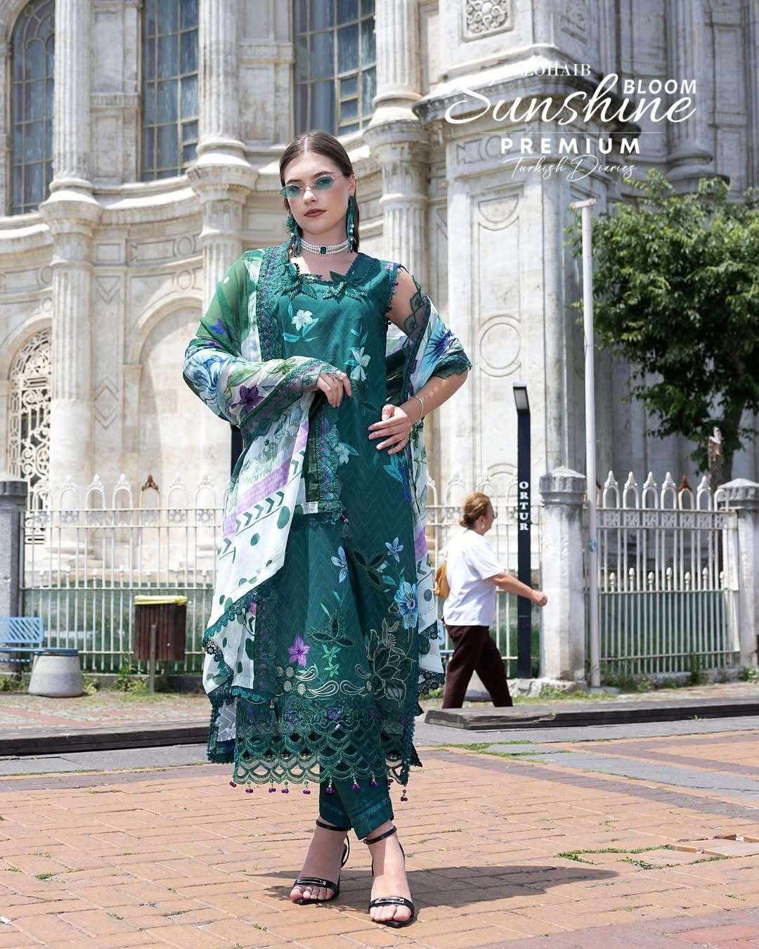 SUNSHINE BLOOM PREMIUM EDITION TURKISH STORIES BY AL ZOHAIB TEXTILES - 07