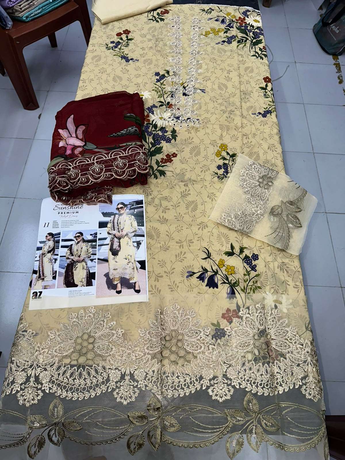 SUNSHINE BLOOM PREMIUM EDITION TURKISH STORIES BY AL ZOHAIB TEXTILES - 20