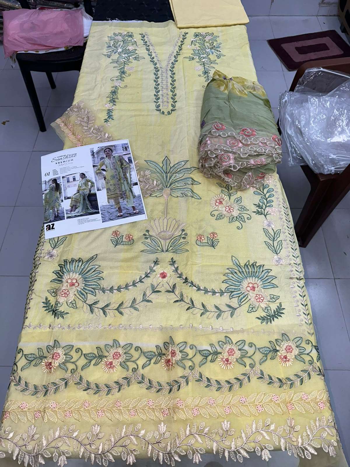 SUNSHINE BLOOM PREMIUM EDITION TURKISH STORIES BY AL ZOHAIB TEXTILES - 22