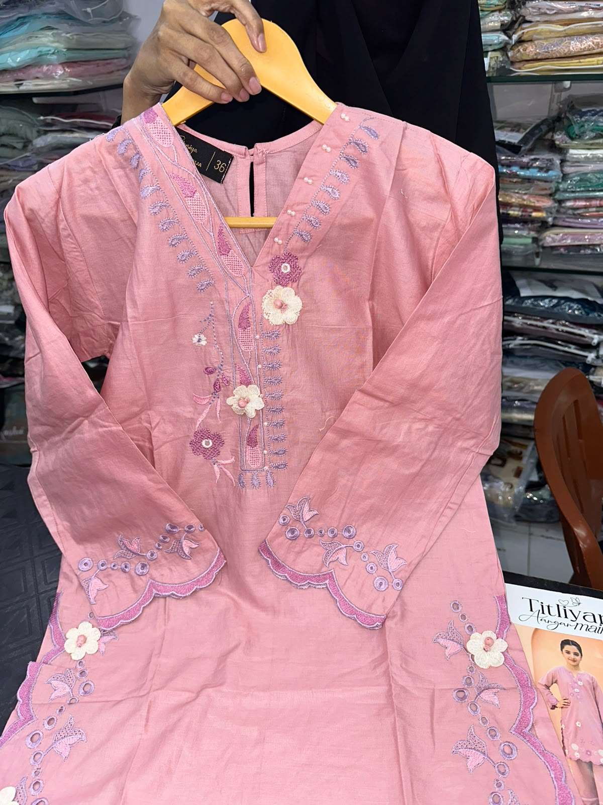 Titliyan Aangan Main Kids Collection Open Pics By Amna Khadija Pret - 02