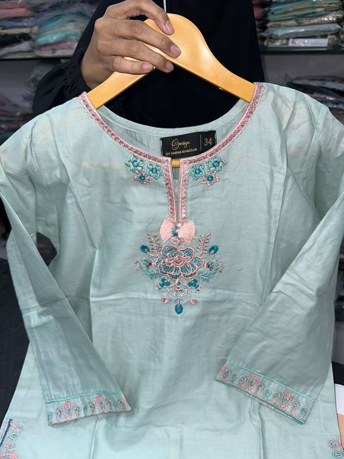 Titliyan Aangan Main Kids Collection Open Pics By Amna Khadija Pret - 06