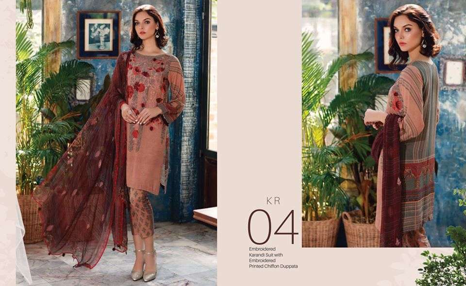 Charizma Embroidered Karandi Collection Vol.1 2020 - 04