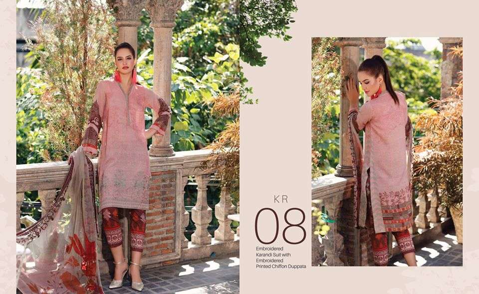 Charizma Embroidered Karandi Collection Vol.1 2020 - 08
