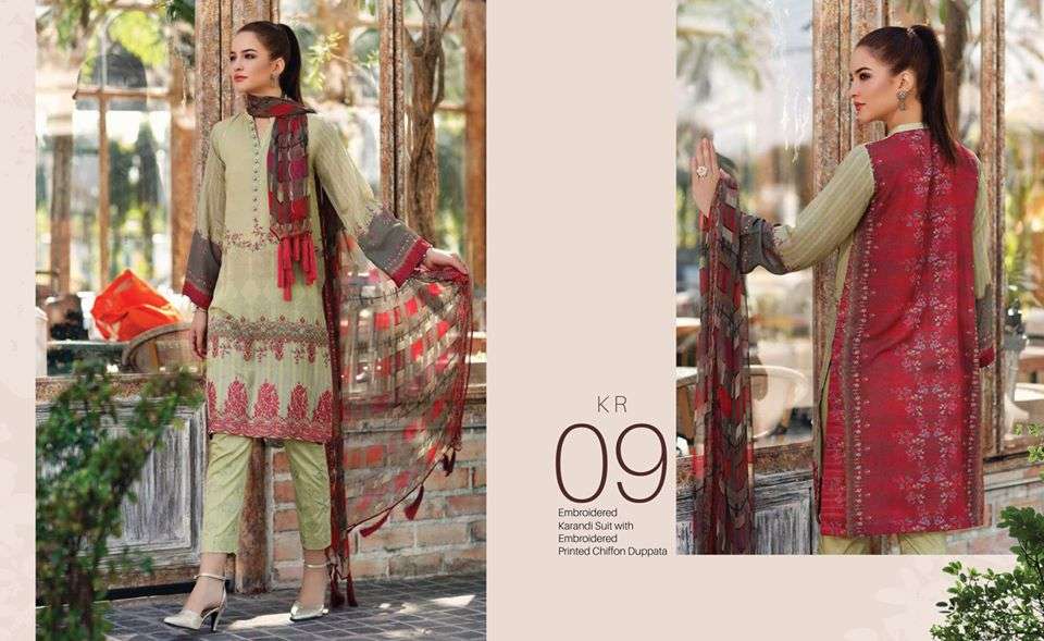 Charizma Embroidered Karandi Collection Vol.1 2020 - 09