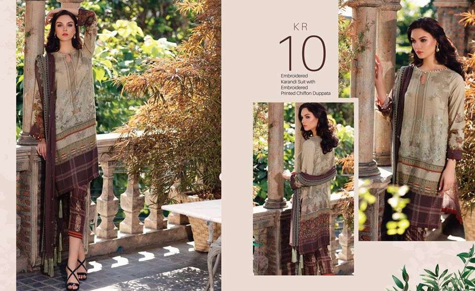 Charizma Embroidered Karandi Collection Vol.1 2020 - 10