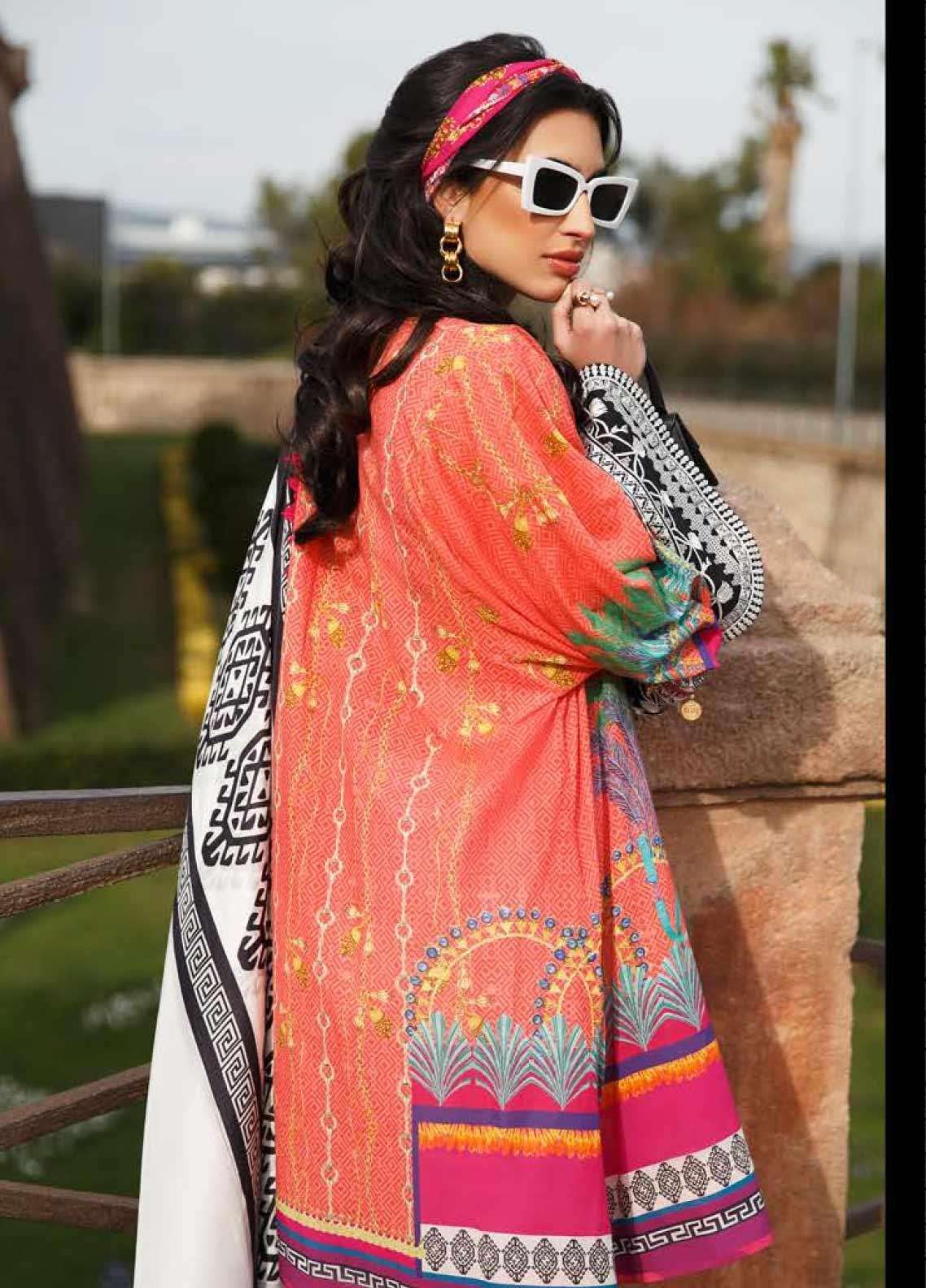Farah Talib Embroidered Jacquard Unstitched 3 Piece Suit FTA20SS 09 Laia Spring Summer Collection