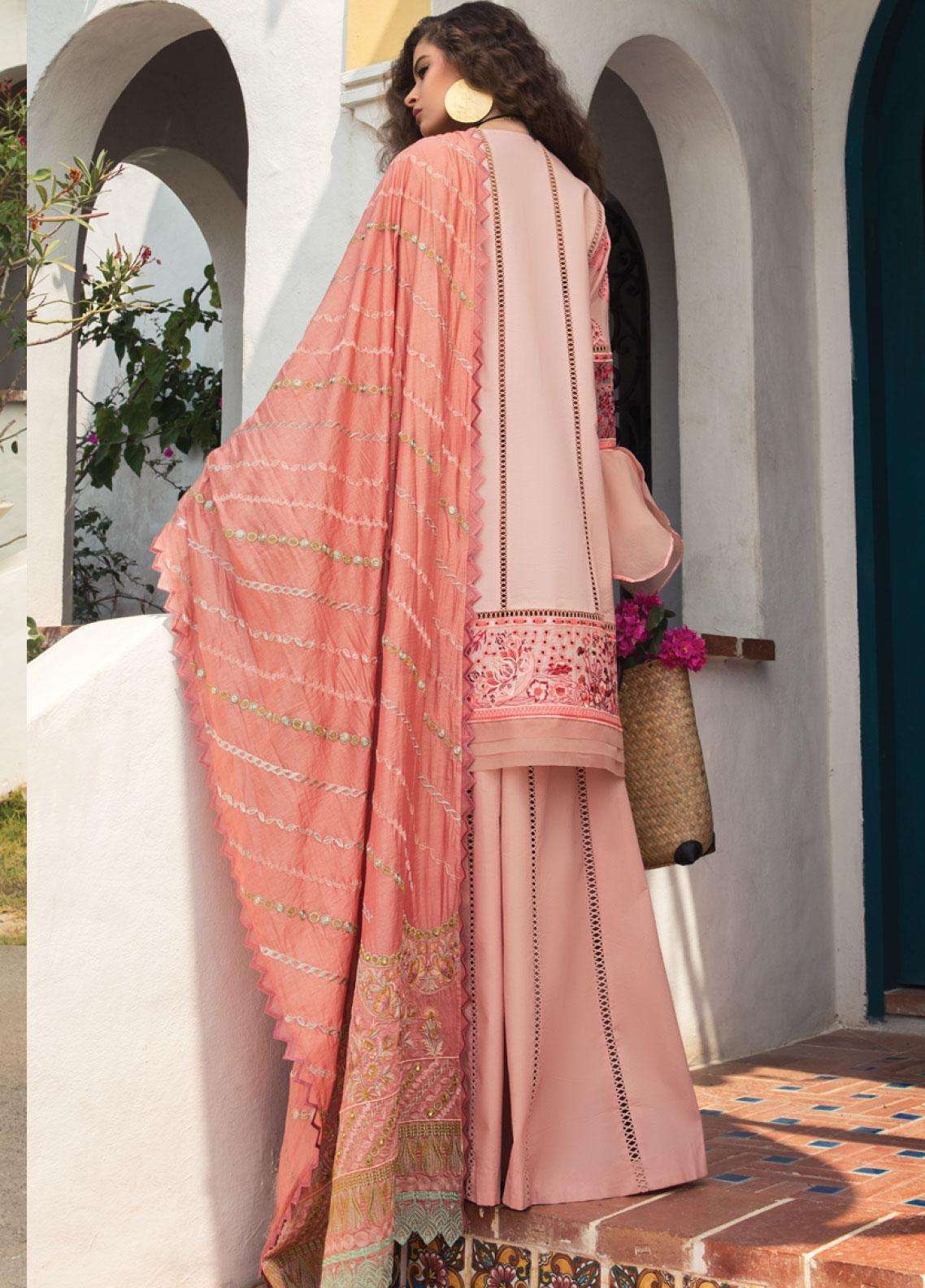 Rang Rasiya Embroidered Lawn Unstitched 3 Piece Suit RR20L 110 Luxury Collection