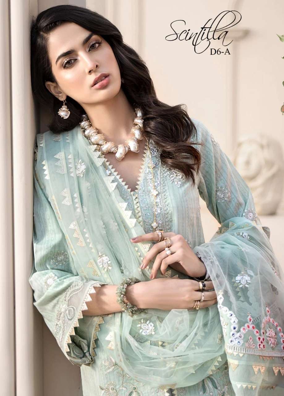 Noor Luxury Lawn 2020 Collection by Saadia Asad 06A