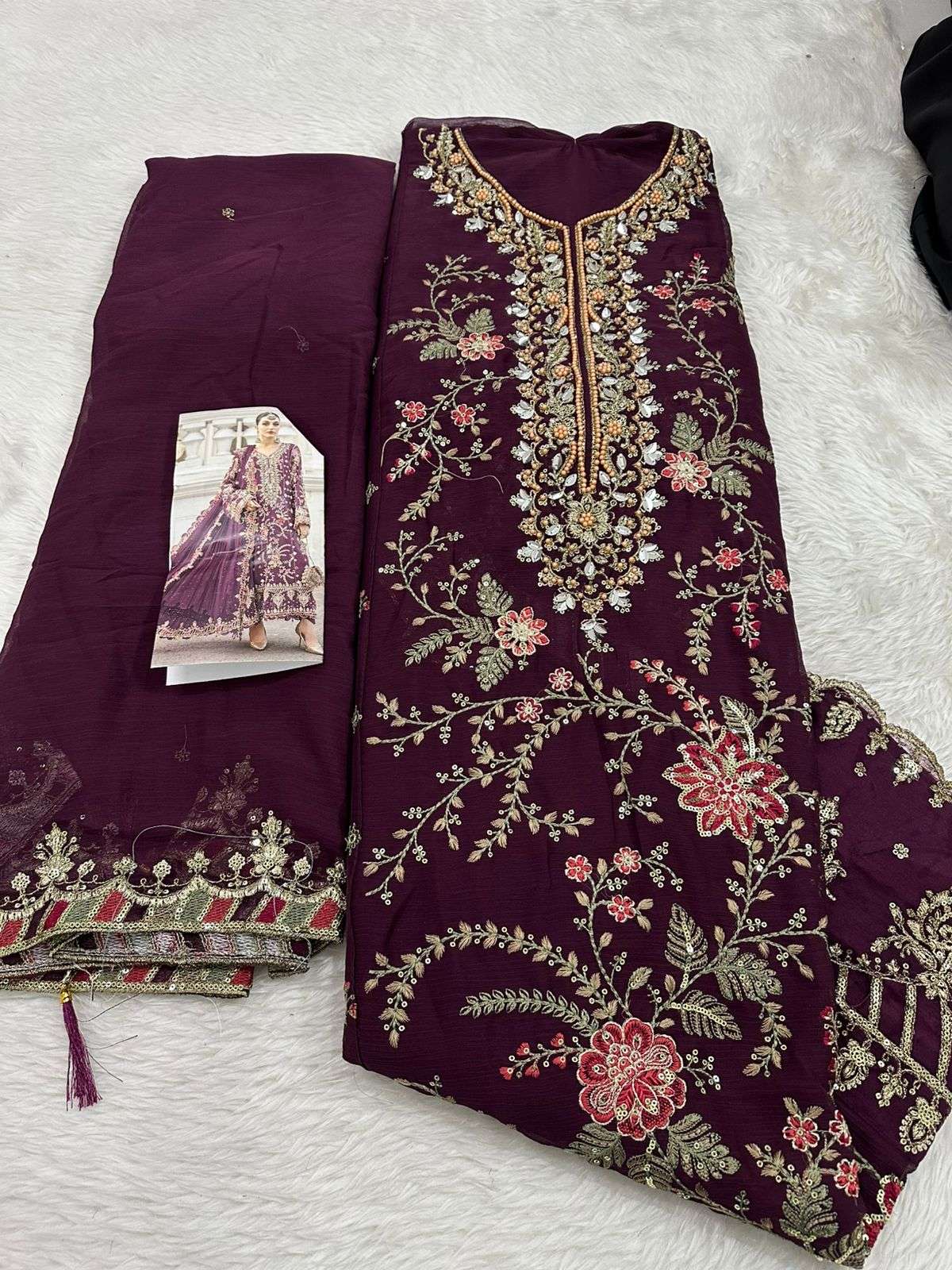 Falah Premium Party Wear Collection Code 30638 by Falah Designer-01