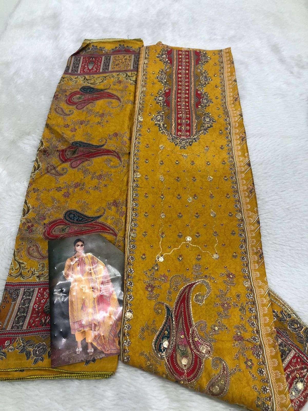 Falah Premium Cotton Collection Code - 30668 By Falah Designer - 01 - 04