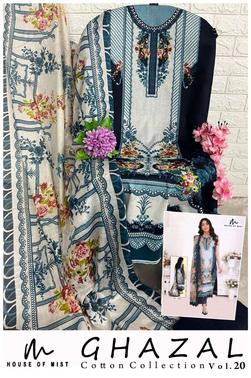 GHAZAL COTTON COLLECTION VOL - 20 BY HOUSE OF MIST - 06