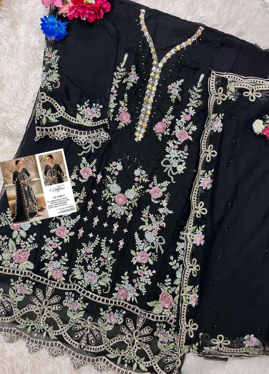 MARIA B CHIFFONS D.NO. SF - 5538 BY SHREE FABS - 02