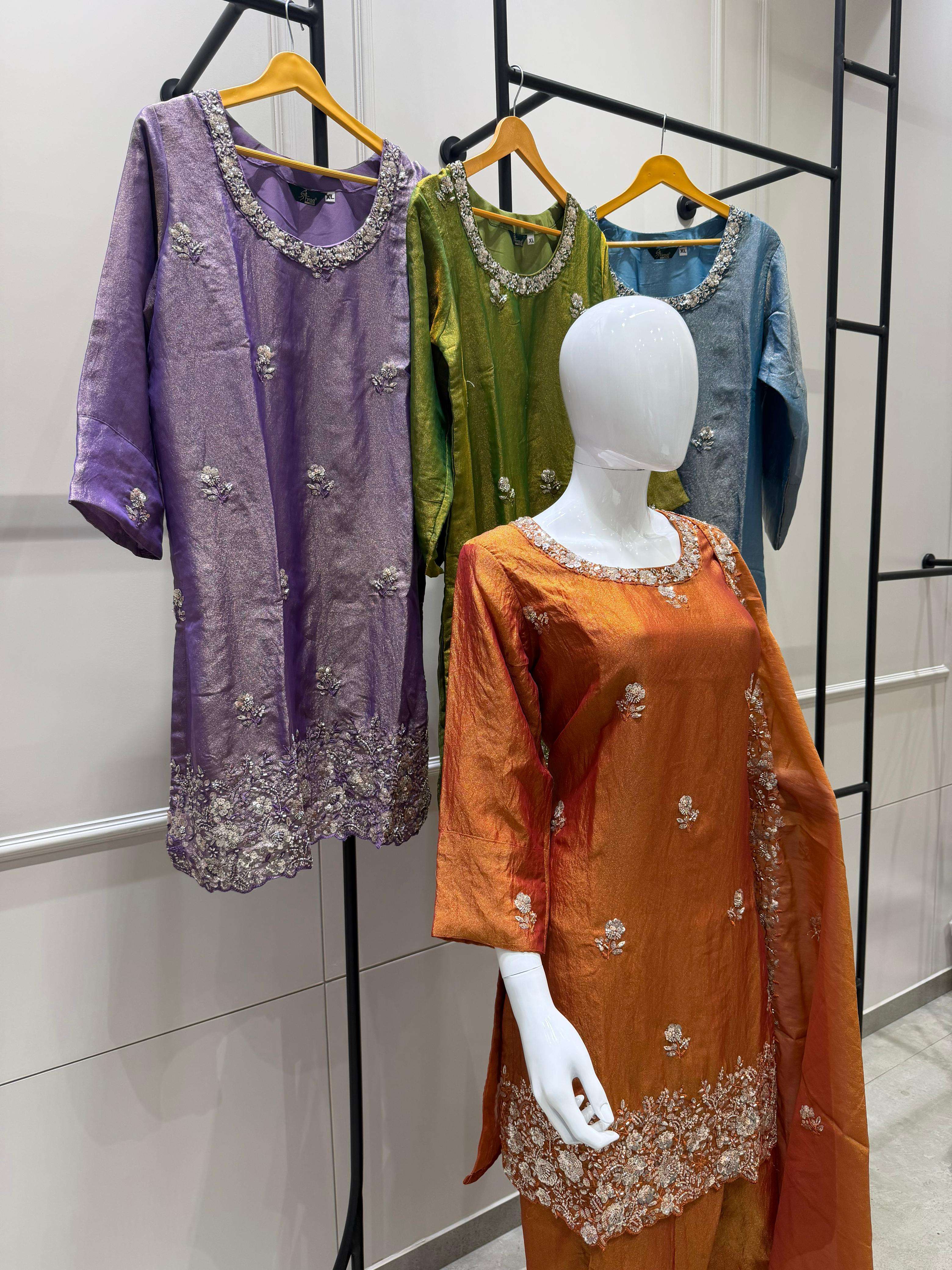 SIMMER MOSS CHIFFON DN - 2167 BY SHREE FABS - 04