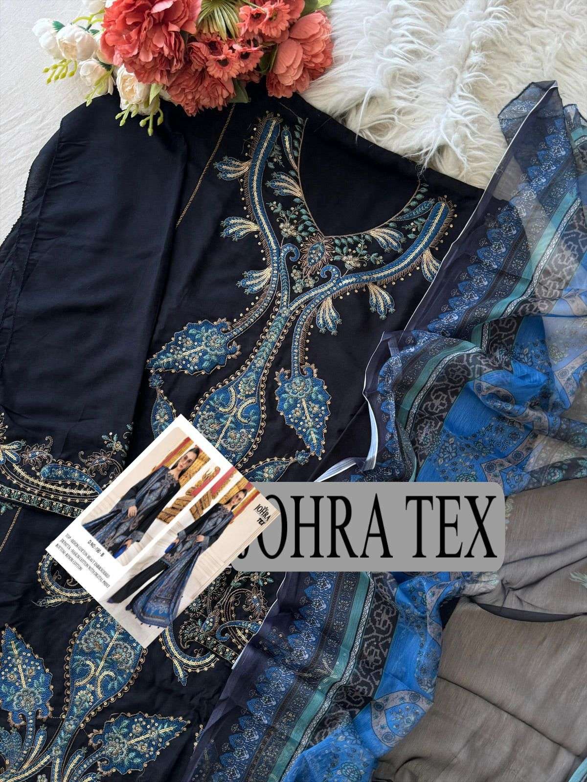 RAYON COLLECTION D NO. JT-190 B BY JOHRA TEX - 02