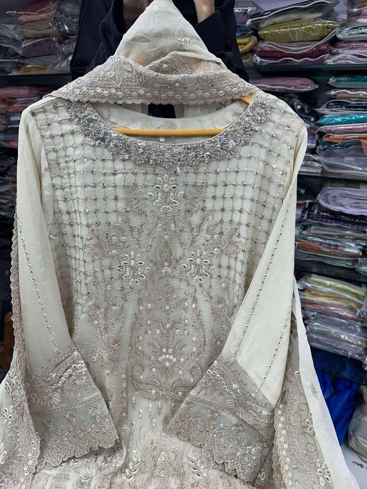 RTW Luxurious-Embroidered Chiffon Formals Tawakkal-03