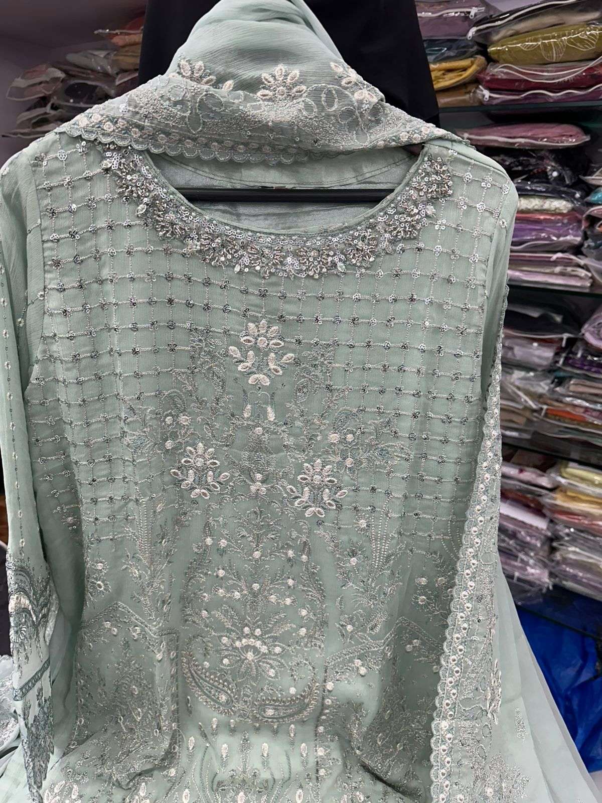 RTW Luxurious-Embroidered Chiffon Formals Tawakkal-04